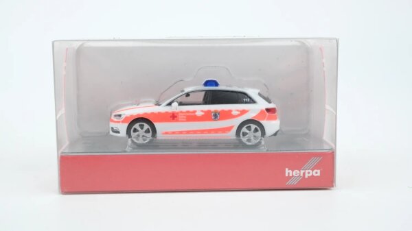 Herpa H0 091268 Audi A3 Sportback Bayrisches Rotes Kreuz