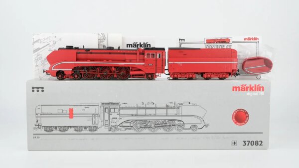 Märklin H0 37082 Dampflok rot BR 10 001 Wechselstrom Digital Sound