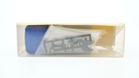 TRUCK-Line H0 7163 MAN Zugmaschine blau mit Ballast-Pritsche/Plane
