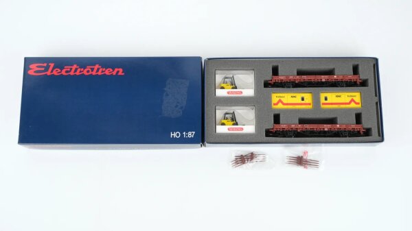 Electrotren H0 21740 Güterwagen Set ADAC DB