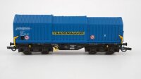 Roco H0 44076 Teleskophaubenwagen Set 2-teilig