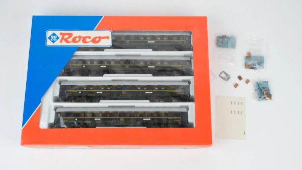 Roco H0 44050 Schlafwagen Set Orient Express 4 tlg. CIWL