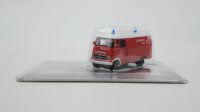 Schuco H0 26919 Mercedes-Benz L319 Feuerwehr mit Blechschild