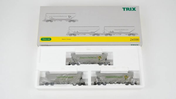 Trix H0 24500 Güterwagen Set Getreide Silowagen 3 tlg.