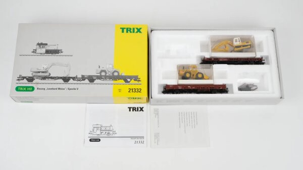 Trix H0 21332 Bauzug Set Leonhard Weiss (unvollständig)
