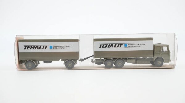 Wiking 1:87 27471 GK: 471/4 CS MAN Büssing Koffer-Fernlastzug
