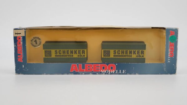Albedo H0 500171 Container Schenker Messe-Service Köln