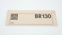 BTTB TT 545 2640 Diesellok BR 130 007-8 DR Gleichstrom