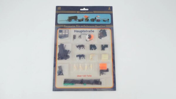 VEB Plasticart H0 16081 Miniaturen Hauptstraße