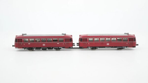 Minitrix N Schienenbus mit Beiwagen VT VS 98 DB