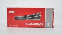 Fleischmann N 9170 Handweiche links in OVP rot-grau