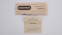 Minitrix N 51 2051 00 Dampflok mit Tender BR 52 1234 DB Gleichstrom