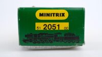 Minitrix N 51 2051 00 Dampflok mit Tender BR 52 1234 DB Gleichstrom