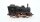 Trix H0 Dampflok schwarz 3 Leiter Gleichstrom Analog