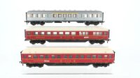 Fleischmann H0 Konvolut Speisewagen Schlafwagen Mitropa Silberling 1./2. Kl. DB DSG