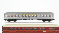 Fleischmann H0 Konvolut Speisewagen Schlafwagen Mitropa Silberling 1./2. Kl. DB DSG