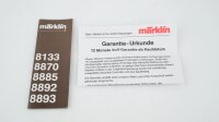 Märklin Z 8885 Schlepptenderlokomotiven BR 003 der DB