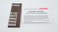 Märklin Z 8892 Schlepptenderlokomotiven Reihe S 3/6 der K.Bay.Sts.E.