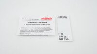 Märklin Z 88991 Dampflok BR 38 3826 DB