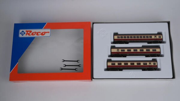 Roco H0 43069 Personenwagen Ergänzungs Set TEE 3 tlg. DB