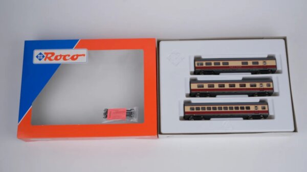 Roco H0 43014 TEE Ergänzungs Set Paris Ruhr 3 tlg. DB