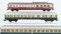 Lima H0 Konvolut Abteilwagen 2. Kl mit Gepäckabteil TEE-Speisewagen DB