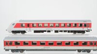 Fleischmann H0 Konvolut IC-Großraumwagen mit...