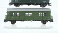 Roco H0 Konvolut Behelfspersonenwagen 3. Kl. Wohn-/Schlafwagen DB