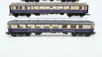 Liliput H0 Konvolut Reisezugwagen Rheingold Schnellzugwagen 1./2. Kl. Gepäckwagen DR DB
