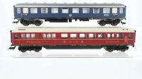 Fleischmann H0 Konvolut Speisewagen Mitropa Personenwagen 1. Kl. DSG DB