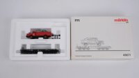 Märklin H0 48671 Schwerlast-Flachwagen mit...