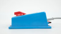 Märklin 37540 Trafo 10VA hellblau (Kleberesten)