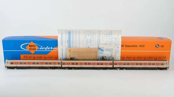 Roco H0 4134A S-Bahn Triebzug BR 420 DB Gleichstrom