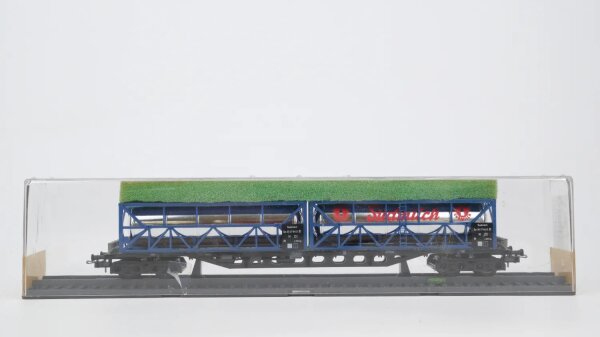 Röwa H0 2402 Container-Tragwagen Südmilch DB