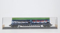 Röwa H0 2402 Container-Tragwagen Südmilch DB
