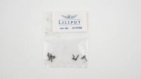 Liliput H0 L514700 Schraubenkupplung bewegl.,Metall 4 St.