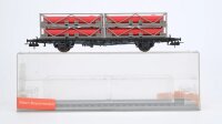 Röwa H0 2014 Tragwagen mit Flachtankcontainern DB