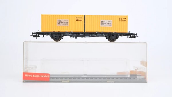 Röwa H0 2012 Containertragwagen sea containers Itd. DB