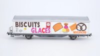 Roco H0 4340H Schiebewandwagen "Migros" "Biscuits Glaces" SBB