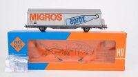 Roco H0 4340B Schiebewandwagen "Migros"...