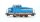 Märklin H0 Diesellok Werkslok blau Wechselstrom