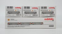 Märklin H0 43650 Personenwagen-Set Schnellzugwagen Gotthard Panorama Express 3-tlg SBB