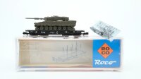 Roco N 25161 Flachwagen beladen mit Panzer Rlmmps 650 DB