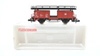 Fleischmann N 8224 Autotransportwagen, unbeladen Laaes...
