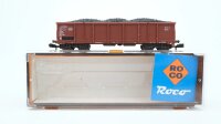 Roco N 02368 A Hochbordwagen 4-achsig mit Kohleladung DB...
