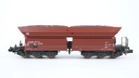 Roco N 02365B Selbstentladewagen Kohle DB