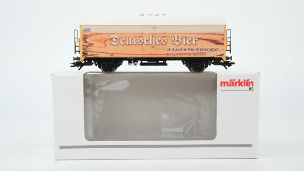 Märklin H0 48636 Kühlwagen (Deutsches Bier) 38. Intermodellbau 2016 Tehs 50 der DB