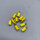 10 Stück Bananenstecker (gelb / male) von z.B. Märklin oder Brawa (71000631)