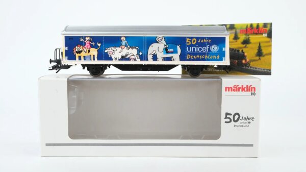 Märklin H0 94203 Schiebewandwagen 50 Jahre unicef Deutschland  Hbils