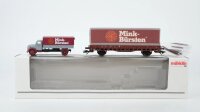 Märklin H0 48112 Museumswagen 2012 + Magirus LKW "Mink-Bürsten" DB